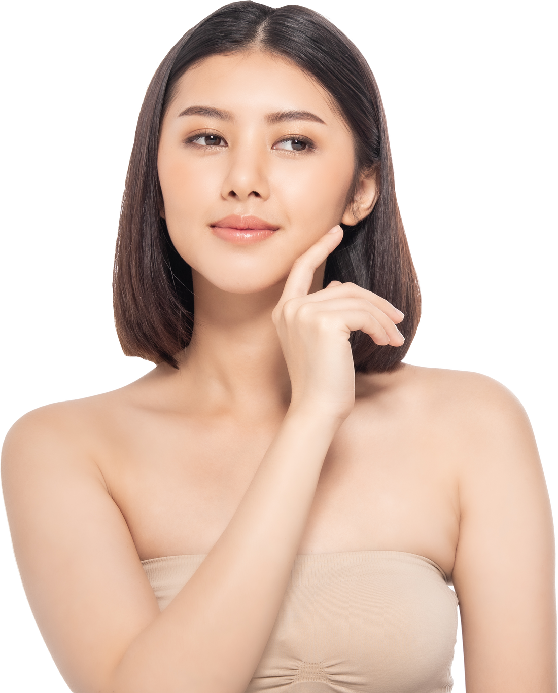 Woman asian beauty skincare .